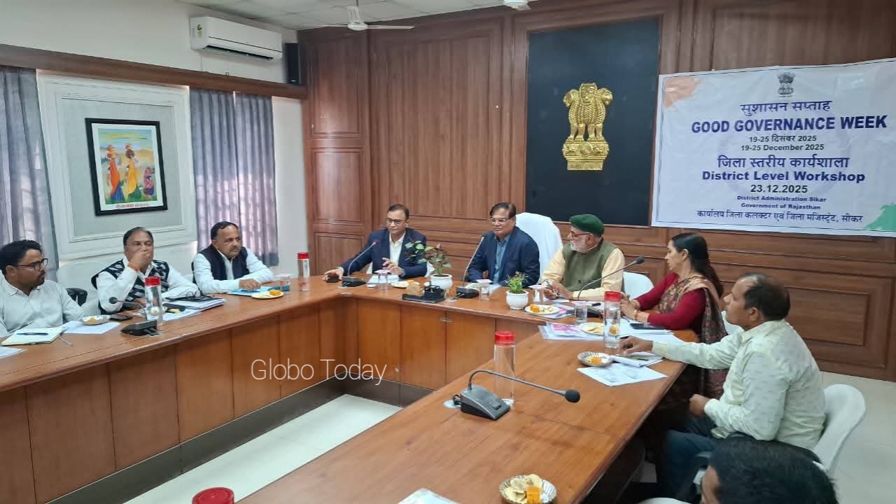 Sikar: District level workshop organised under Good Governance Week